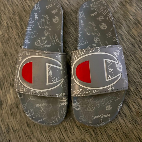 Champion Men’s slides size 12 - Picture 1 of 6
